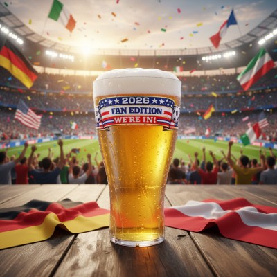 USA Football Fan Cup 2026 0.5l Reusable Cup