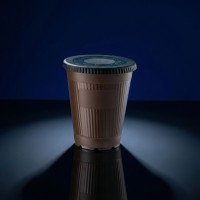 Coffee to go cup 0.2l PP brown