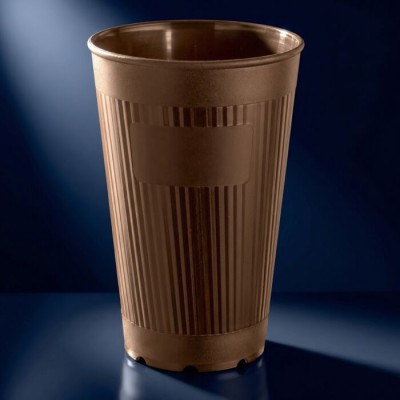Coffee to go cup 0.4l PP brown