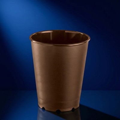 Coffee to go cup 0.2l PP frosted brown